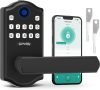 Smart Fingerprint Door Lock with Keypad and Handle