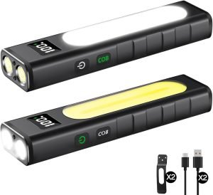2-Pack Rechargeable Flashlights