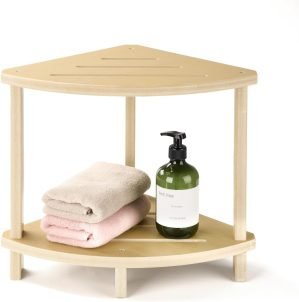 Corner Shower Stool for Inside Shower