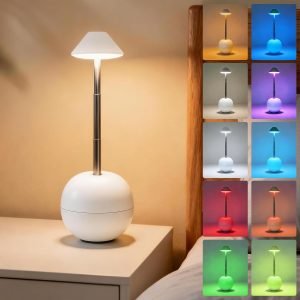 Cordless Table Lamp with 3 Colors