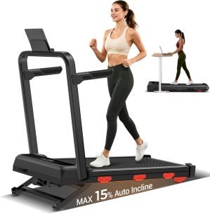 Auto Incline Walking Pad Treadmill