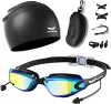 7-in-1 Swim Goggles + Swim Cap Set 