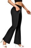 Flare Leggings with Pockets