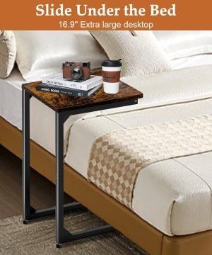 C-Shaped End Table 