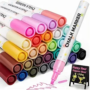 Washable Liquid Chalk Markers for Blackboard