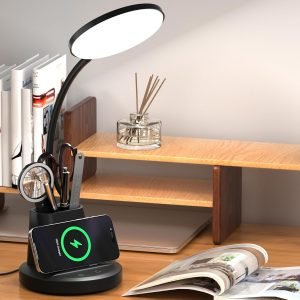 LED Desk Lamp with Wireless Charger