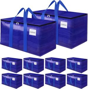 10-Pack Moving Storage Bags 