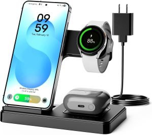 3-in-1 Charging Station for Samsung