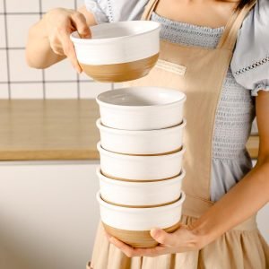 Ceramic Cereal Bowls 20 OZ