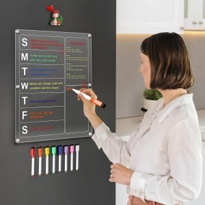 Acrylic Magnetic Menu Board for Kitchen