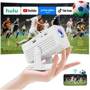 4K Supported Mini Projector