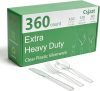 Plastic Silverware Heavy Duty Clear Cutlery Set 