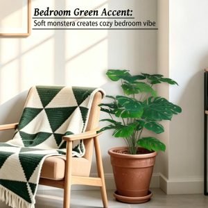 Fake Monstera Deliciosa Plant 