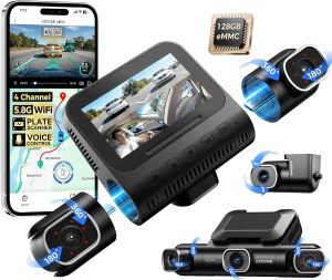 360° 4-Channel Dash Cam