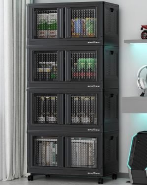 400Qt Plastic Foldable Storage Bins