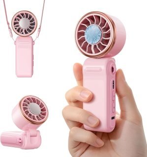 Mini Portable Fan with Ice Cooling