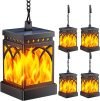 4 Pack Solar Lanterns Outdoor Waterproof