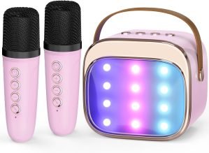 Mini Karaoke Machine for Kids & Adults
