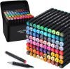 80 Colors Alcohol Markers