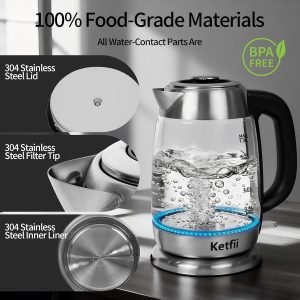 Electric Glass Kettle 1.8L