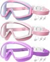 Kids Swim Goggles 3-Pack