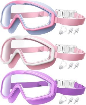 Kids Swim Goggles 3-Pack