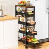 5-Tier Slim Storage Cart