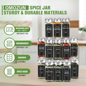 Spice Jars with Label