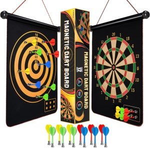 Magnetic Dart Board Game for Kids