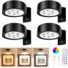 4-Pack Picture Lights for Wall