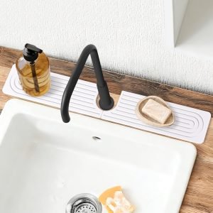 Stone Faucet Mat for Kitchen Sink