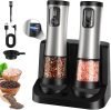 Electric Salt & Pepper Grinder Set