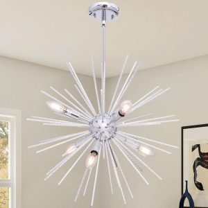 Modern Starburst Chandelier 