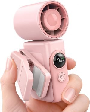 Clip-On Portable Fan for Strollers