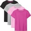 Girls Cotton Short Sleeve T-Shirts