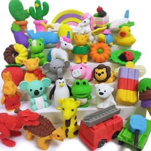 Animal Erasers for Kids