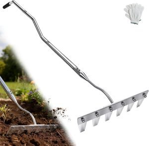 Heavy-Duty Stainless Steel Weed Puller Tool