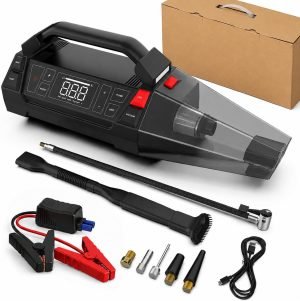  Jump Starter with Car Vacuum Cleaner & Tire Inflator
