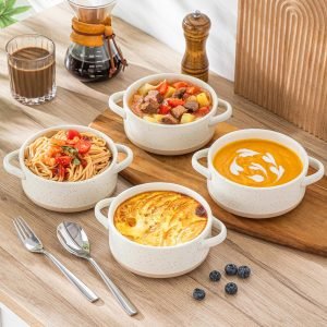 Sabine French Onion Soup Bowls with Handles