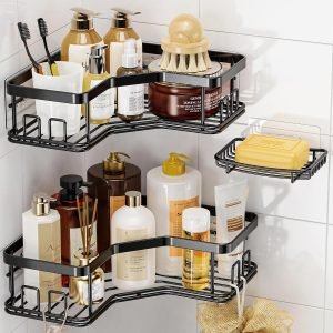 3 Pack Corner Shower Caddy