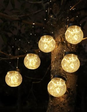 Solar Lights Outdoor Waterproof 6-Pack