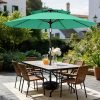 9Ft 2 Tier Patio Umbrella