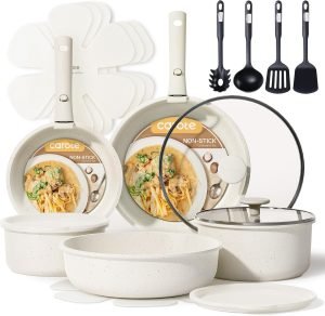 CAROTE 19pcs Pots and Pans Set