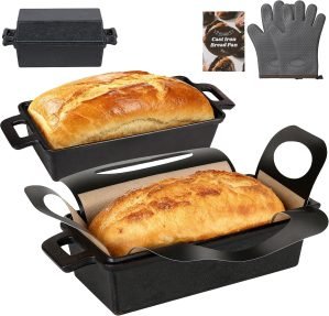 2-in-1 Cast Iron Loaf Pan