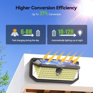 Solar Powered Outdoor Lights