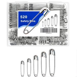 520 Pack Safety Pins