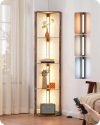 Corner Shelf with Light
