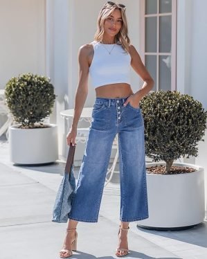 Wide Leg Jeans for Women