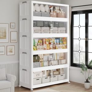 300QT Extra Large Stackable Storage Bins with Lid