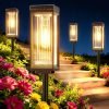 8 Pack Upgraded Solar Lights Outdoor